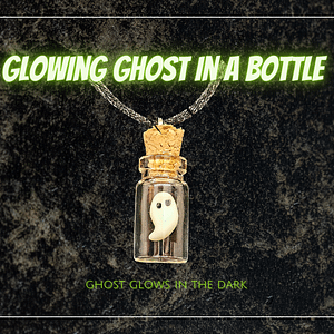 Glowing Ghost in a Bottle